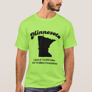 Minnesota - Land van 10.000 meren T-shirt