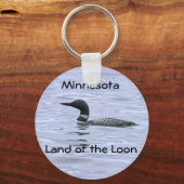 Minnesota Land van de Loon Sleutelhanger (Voorkant)