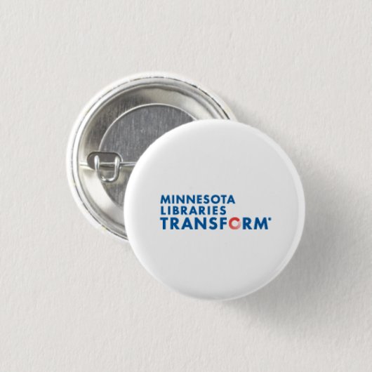 Minnesota Libraries Transform Button (Voorkant /achterkant)