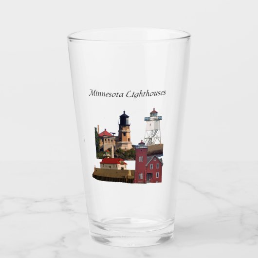 Minnesota Lighthouses glas (Voorkant)
