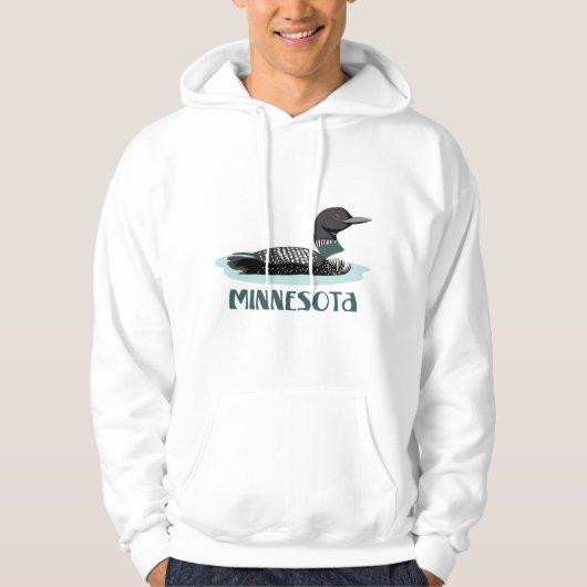 Minnesota Loon Hoodie (Voorkant)