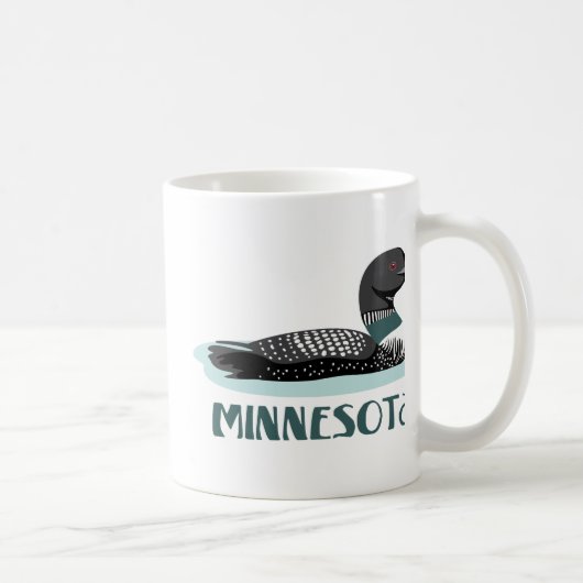 Minnesota Loon Koffiemok (Rechts)