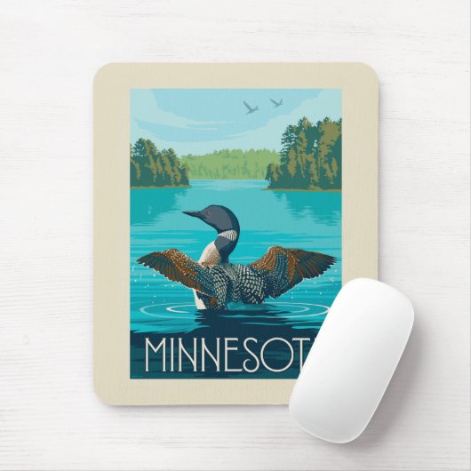 Minnesota | Loon Muismat (Met muis)