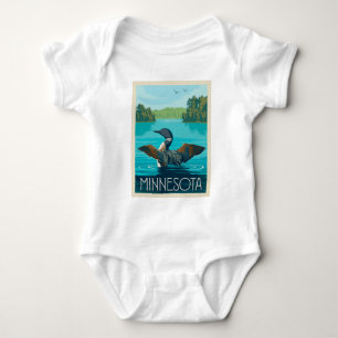 Minnesota Loon Romper