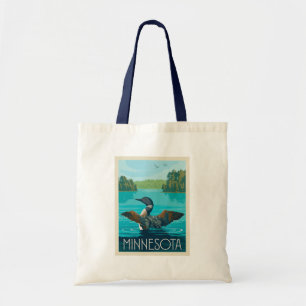 Minnesota Loon Tote Bag