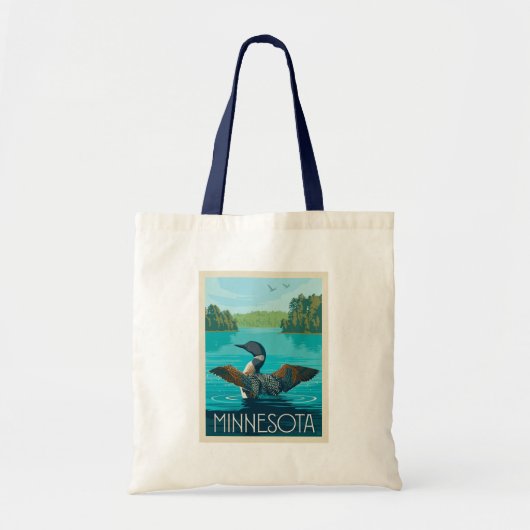 Minnesota | Loon Tote Bag (Voorkant)