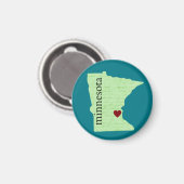 Minnesota Magnet Magneet (Voorkant / Achterkant)