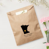 Minnesota Mariage Favor Traite Sacs, Sacs Cadeaux (Scellé)