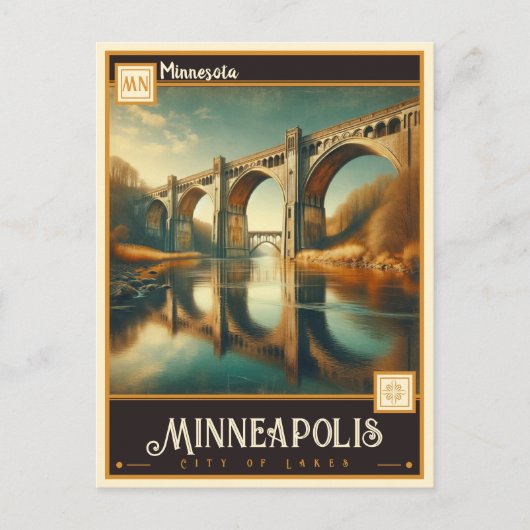 Minnesota, Minnesota |  Briefkaart (Voorkant)