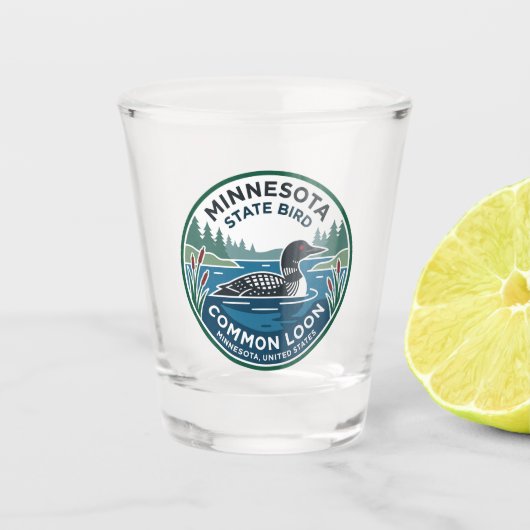 Minnesota Minnesota Shot Glas (Voorkant)