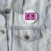 Minnesota Moose Ronde Button 5,7 Cm (In situ)