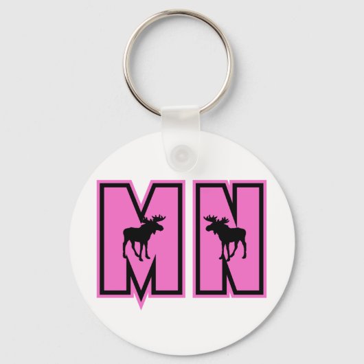 Minnesota Moose Sleutelhanger (Voorkant)
