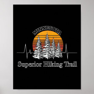 Minnesota Natuur Superior Wandelroute Hartslag F Poster