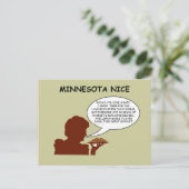 Minnesota Nice Briefkaart (Staand voorkant)