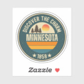 Minnesota Nice - Geschenk uit MN Sticker (Vel)