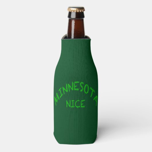Minnesota Nice Glacière de bouteille (Bottle Devant)