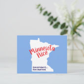 Minnesota Nice, Government Not Audited – Funny MN Briefkaart (Staand voorkant)
