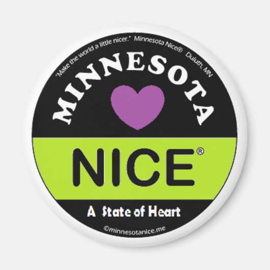 Minnesota Nice® Magnet (Devant)