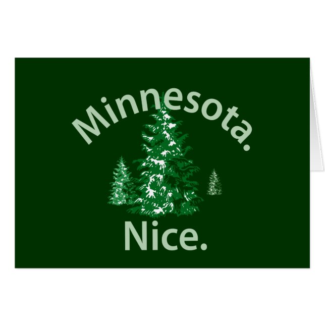 Minnesota Nice. Periode! (Voorkant Horizontaal)