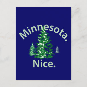 Minnesota Nice. Periode! Briefkaart