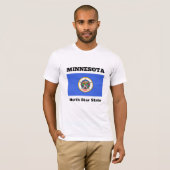 Minnesota, Noord-Star-staat T-shirt (Voorkant volledig)