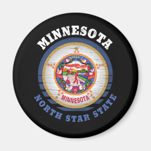 MINNESOTA NORTH STATE FLAG MAGNEET