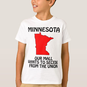 Minnesota - Ons winkelcentrum wil zich afscheiden T-shirt