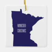 Minnesota - Ornement de Noël personnalisé (Devant)