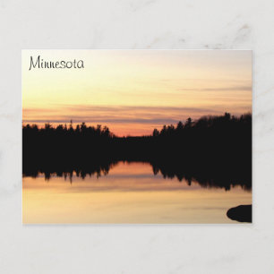 Minnesota - Poplar Lake Briefkaart