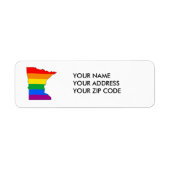 MINNESOTA PRIDE - ETIKET (Voorkant)