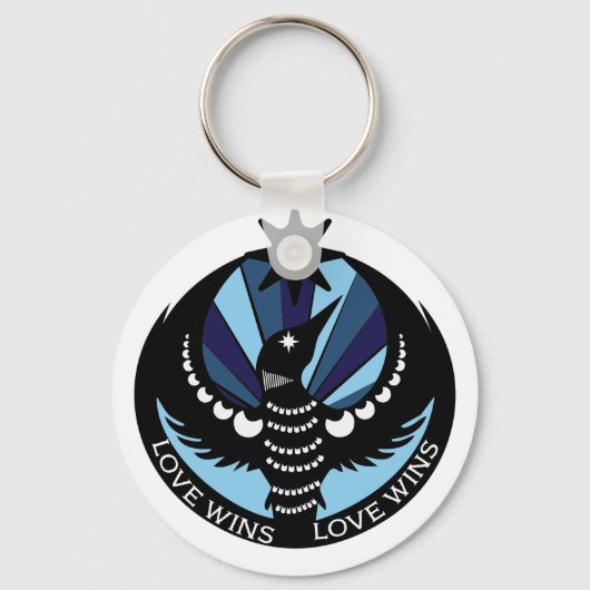 Minnesota Rebel Loon Sleutelhanger (Voorkant)