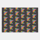 Minnesota regenboogverlooppapier inpakpapier vel (Voorkant 3)