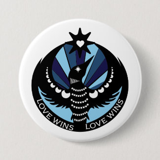 Minnesota Resistance Loon Design knop Ronde Button 7,6 Cm