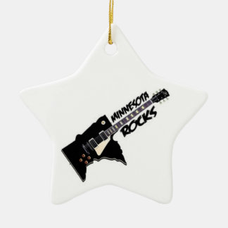 Minnesota Rocks.  kerstversiering Keramisch Ornament
