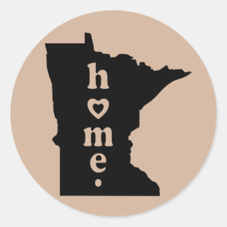 Minnesota Ronde Sticker