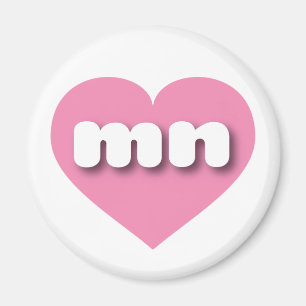 Minnesota roze hart - Ik hou van mn Magneet