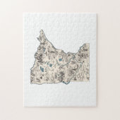 Minnesota Shaped Minnesotan  Afbeelding Map Legpuzzel (Verticaal)