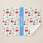 Minnesota Sherpa Blanket Deken (Voorkant (horizontaal))