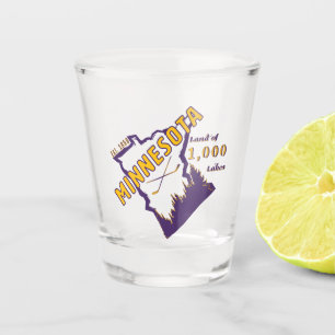 Minnesota Shot Glass Glas