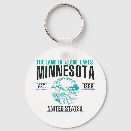 Minnesota Sleutelhanger (Voorkant)