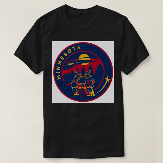 Minnesota Sports Logo T-shirt (Design voorkant)