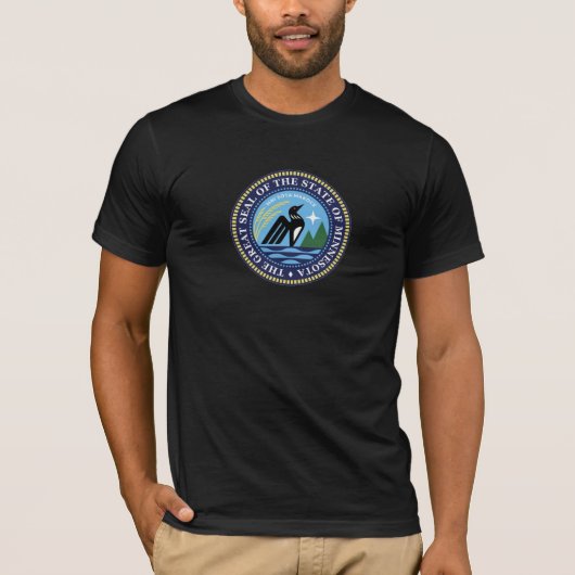 Minnesota staat zegel 2024 t-shirt (Voorkant)