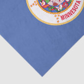 Minnesota Staatsvlag Tissuepapier (Detail)