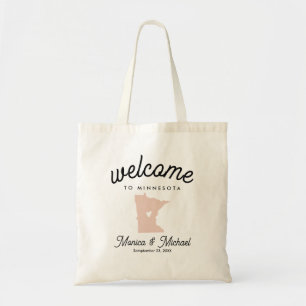 MINNESOTA State Destination Weddenschap IEDERE KLE Tote Bag