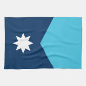 Minnesota State Drapeau Serviette de cuisine (Horizontal)