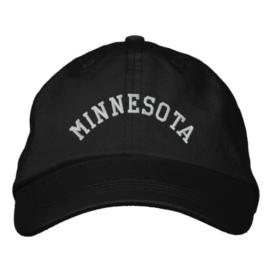 Minnesota State Embroized Geborduurde Pet (Voorkant)