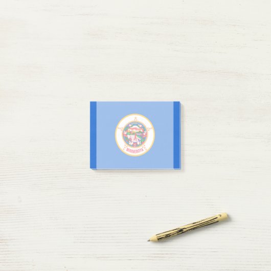 Minnesota State Flag Design Post-it® Notes (Op bureau)