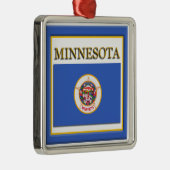 Minnesota State Flag Kerstmis Ornament (Rechts)
