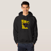 Minnesota State Mankato Mavericks Staatsvorm Hoodie (Voorkant volledig)