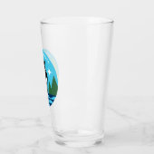 Minnesota State Seal Bierglas Glas (Links)